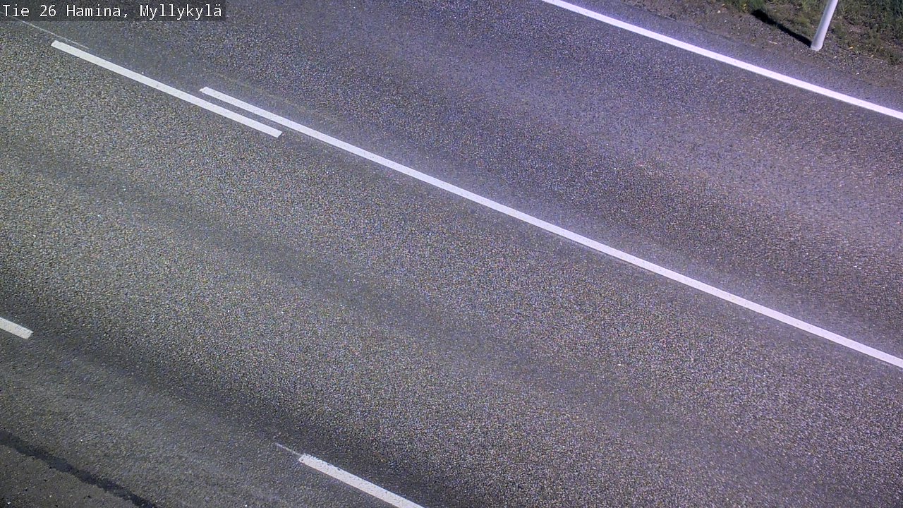 Kelikamerat Kuva Tie 26 Hamina, Myllykylä, Hamina, Kymenlaakso