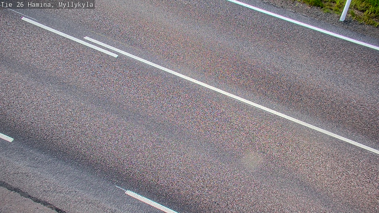 Weather Camera Image Road 26 Hamina, Myllykylä, Hamina, Kymenlaakso