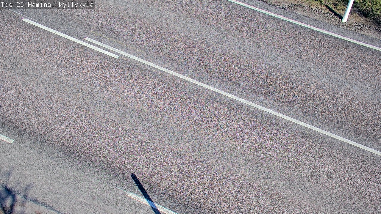 Kelikamerat Kuva Tie 26 Hamina, Myllykylä, Hamina, Kymenlaakso