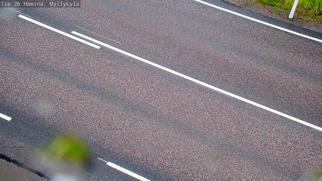 Weather Camera Image Väg 26 Hamina, Myllykylä, Hamina, Kymenlaakso