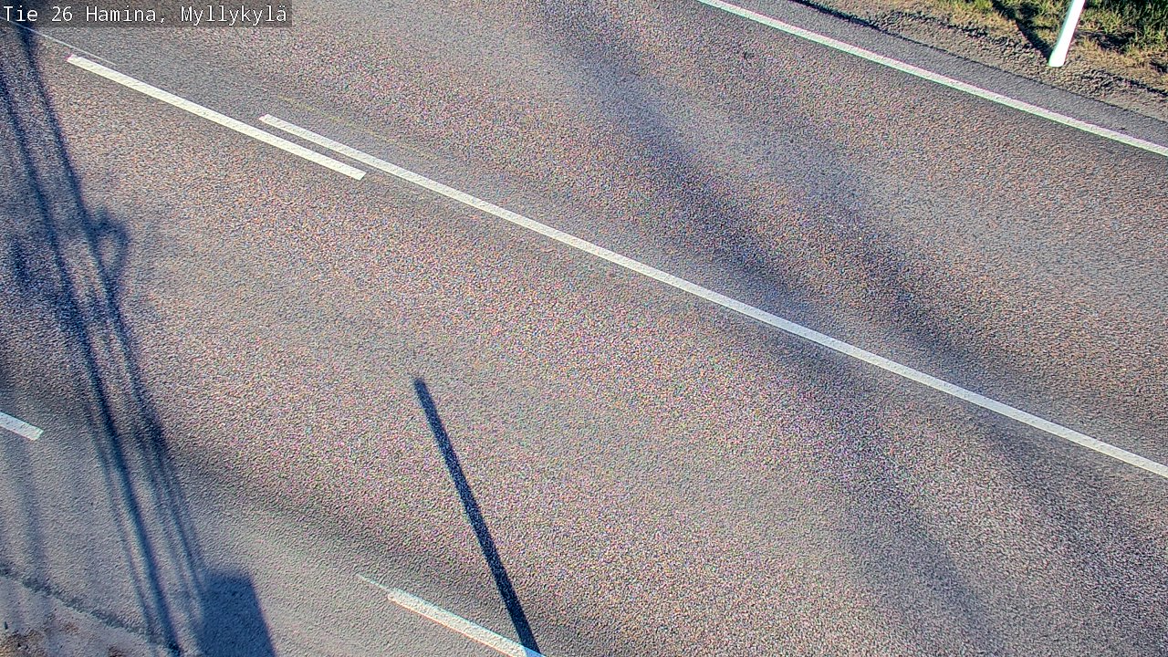 Kelikamerat Kuva Tie 26 Hamina, Myllykylä, Hamina, Kymenlaakso