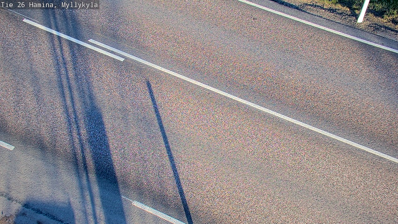 Kelikamerat Kuva Tie 26 Hamina, Myllykylä, Hamina, Kymenlaakso