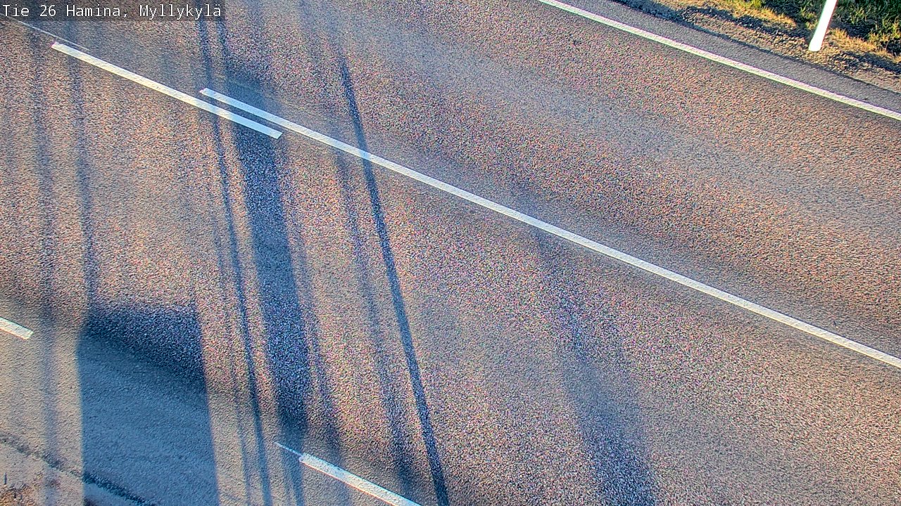 Kelikamerat Kuva Tie 26 Hamina, Myllykylä, Hamina, Kymenlaakso