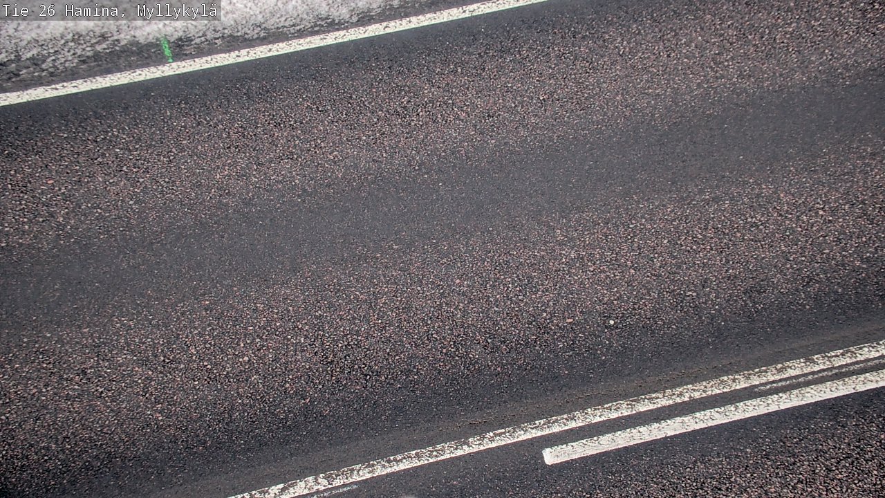 Weather Camera Image Road 26 Hamina, Myllykylä, Hamina, Kymenlaakso