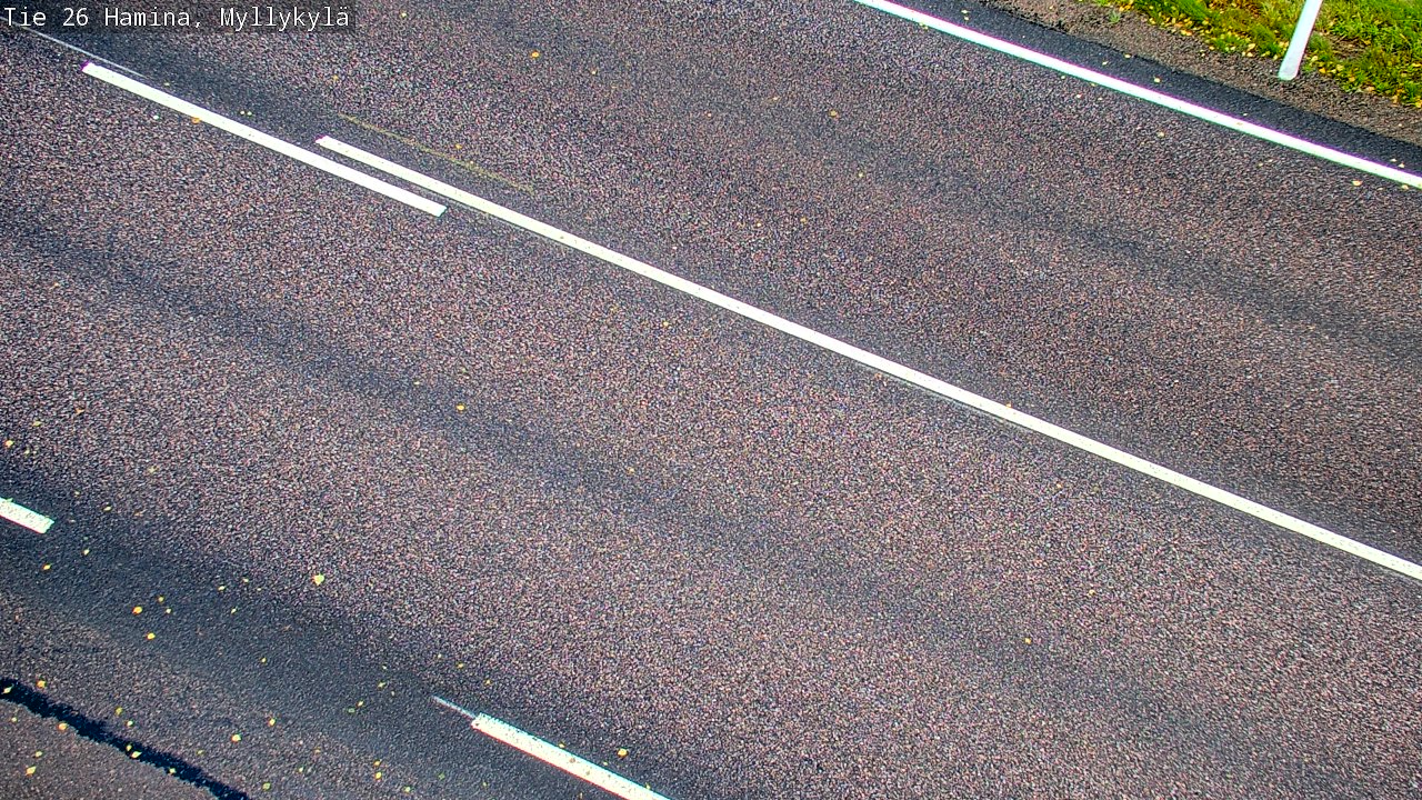 Weather Camera Image Road 26 Hamina, Myllykylä, Hamina, Kymenlaakso