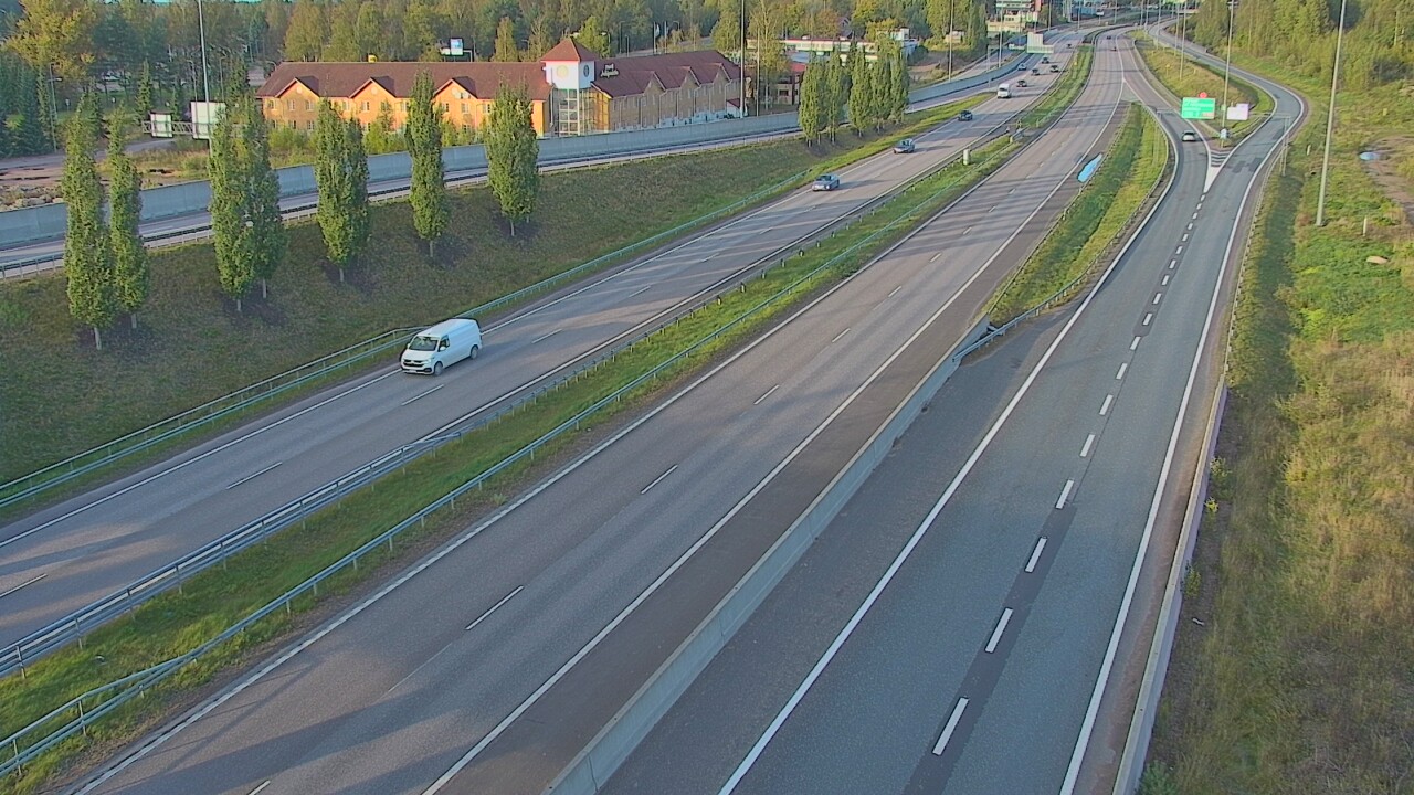 Weather Camera Image Väg 7 Kotka, Jumalniemi, Kotka, Kymenlaakso