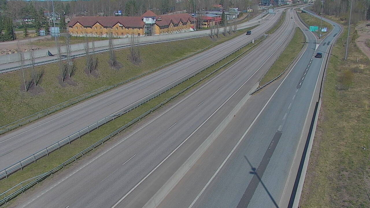 Weather Camera Image Väg 7 Kotka, Jumalniemi, Kotka, Kymenlaakso