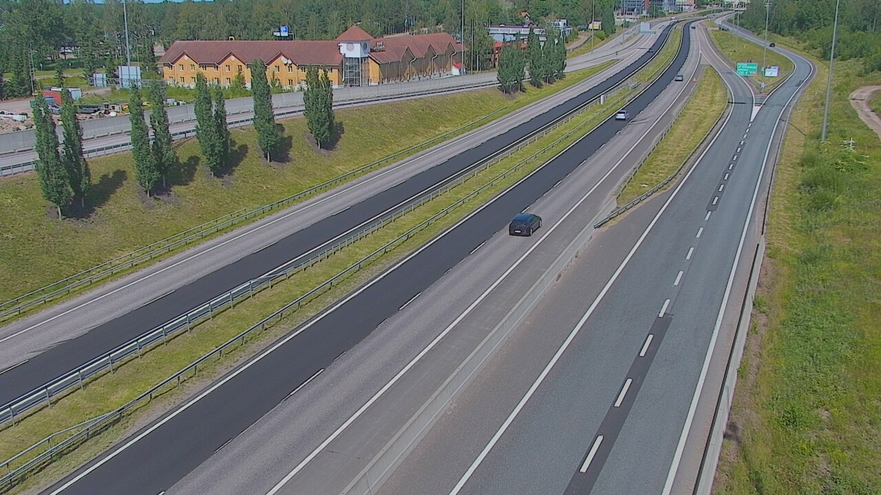 Weather Camera Image Väg 7 Kotka, Jumalniemi, Kotka, Kymenlaakso