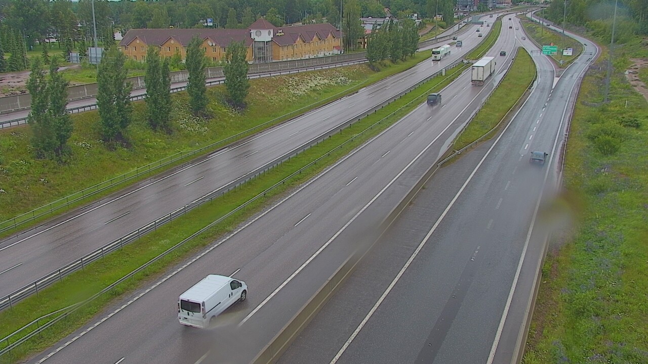 Weather Camera Image Väg 7 Kotka, Jumalniemi, Kotka, Kymenlaakso