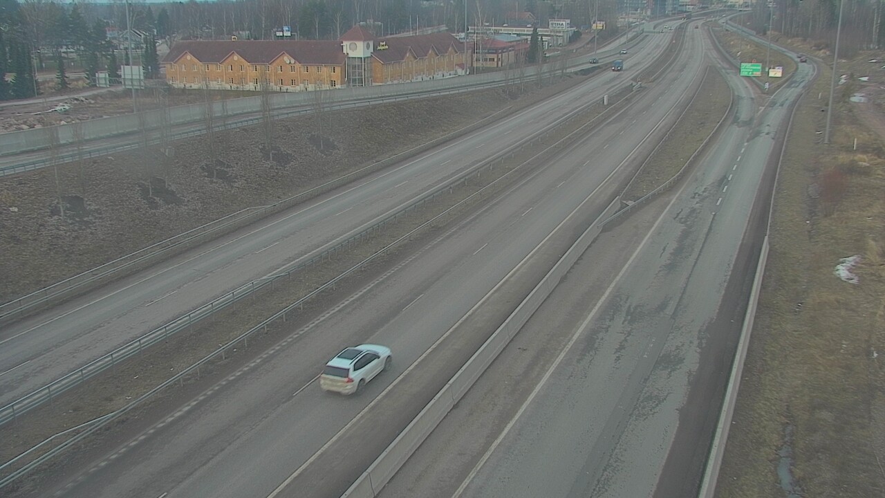 Weather Camera Image Väg 7 Kotka, Jumalniemi, Kotka, Kymenlaakso