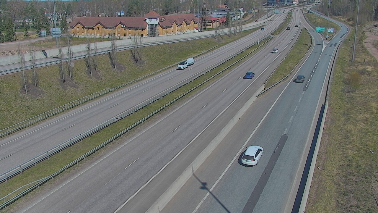 Weather Camera Image Väg 7 Kotka, Jumalniemi, Kotka, Kymenlaakso