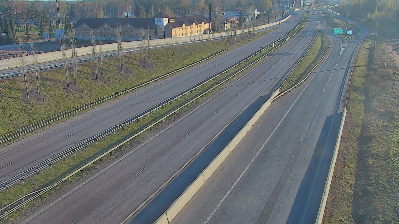 Weather Camera Image Väg 7 Kotka, Jumalniemi, Kotka, Kymenlaakso