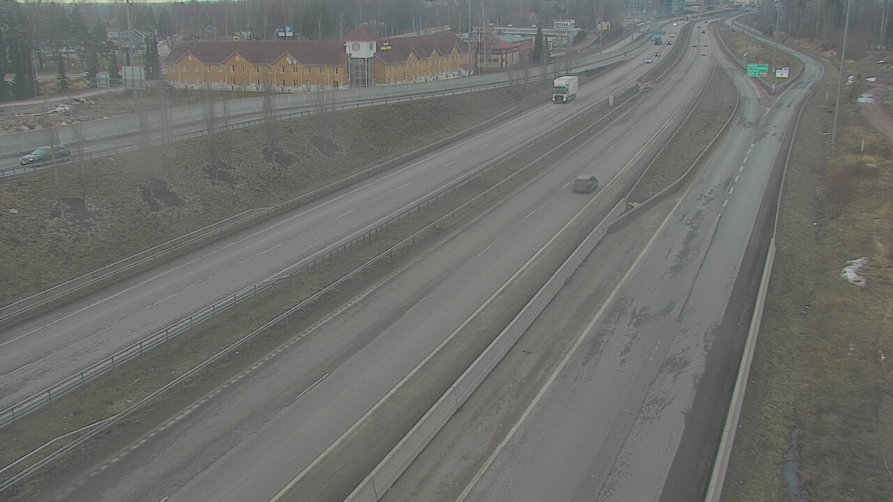 Weather Camera Image Väg 7 Kotka, Jumalniemi, Kotka, Kymenlaakso