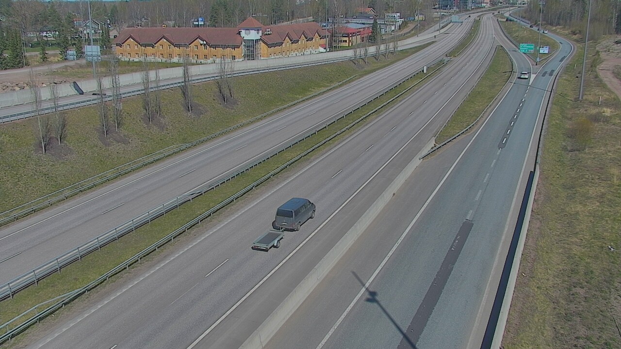 Weather Camera Image Väg 7 Kotka, Jumalniemi, Kotka, Kymenlaakso