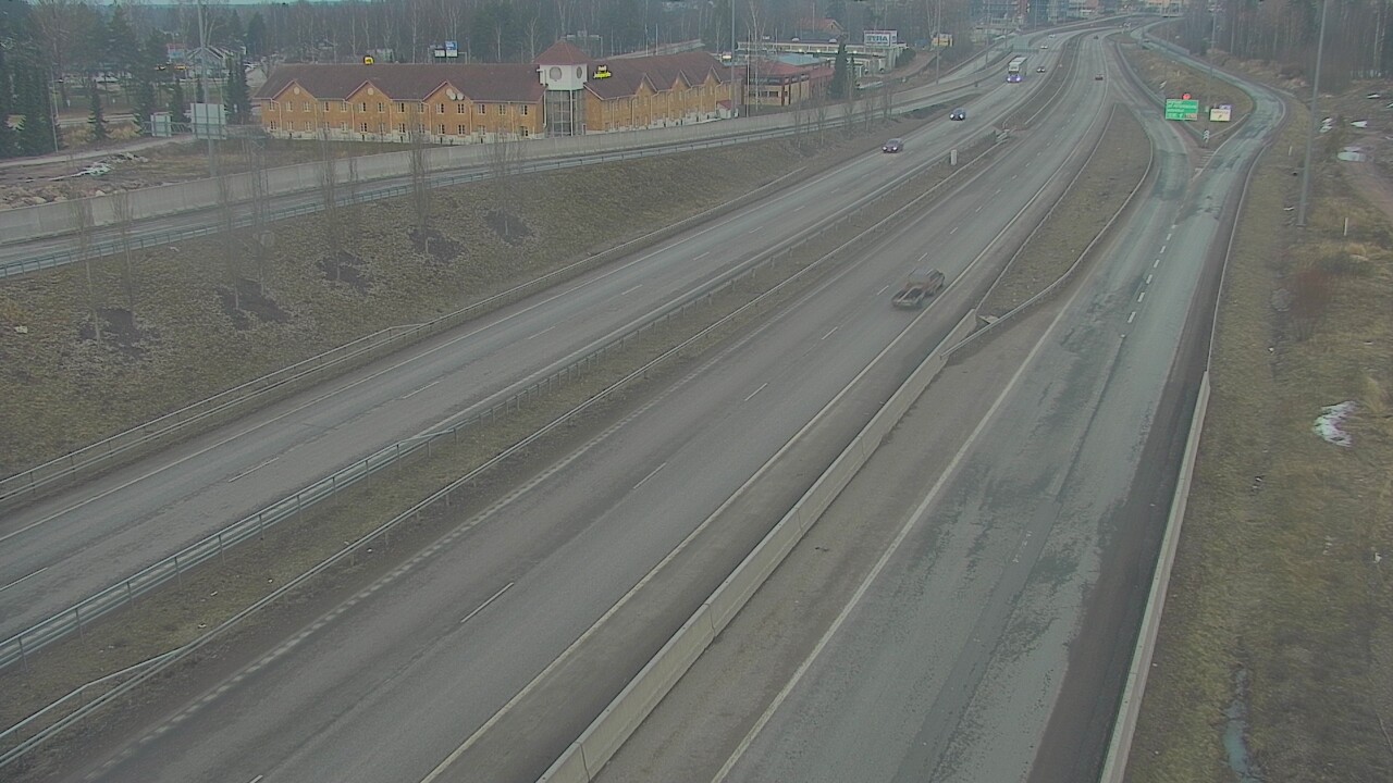 Weather Camera Image Väg 7 Kotka, Jumalniemi, Kotka, Kymenlaakso