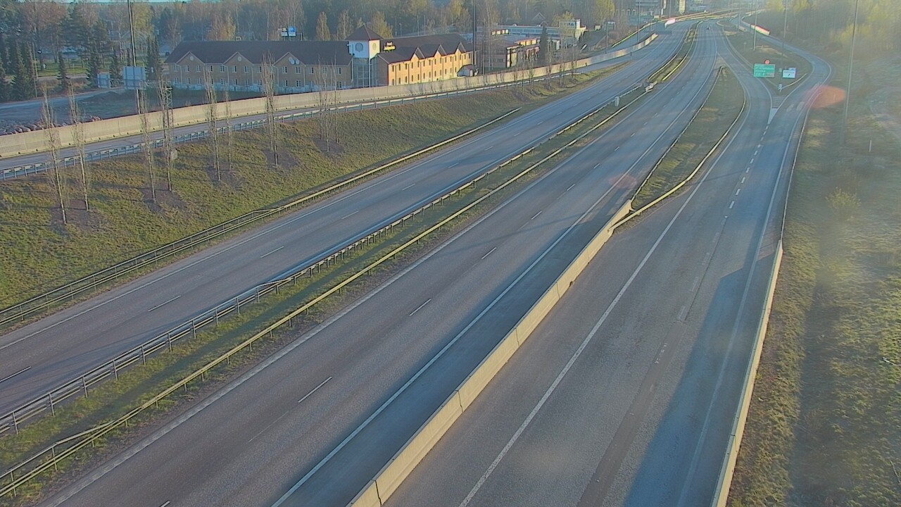 Weather Camera Image Väg 7 Kotka, Jumalniemi, Kotka, Kymenlaakso