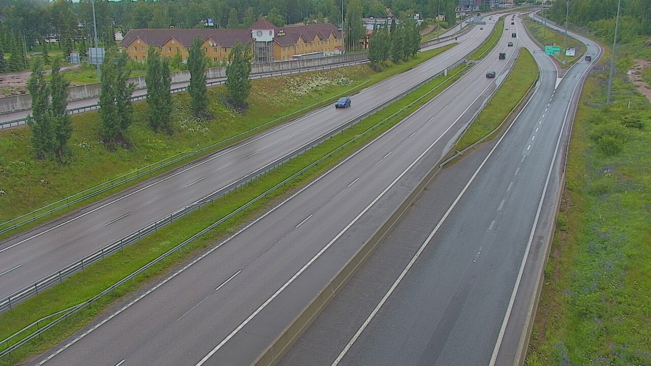 Weather Camera Image Väg 7 Kotka, Jumalniemi, Kotka, Kymenlaakso