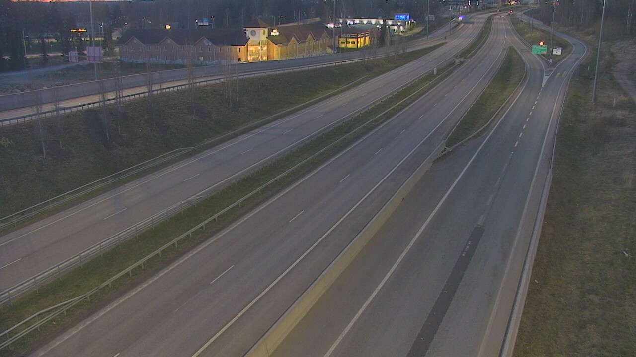 Weather Camera Image Väg 7 Kotka, Jumalniemi, Kotka, Kymenlaakso