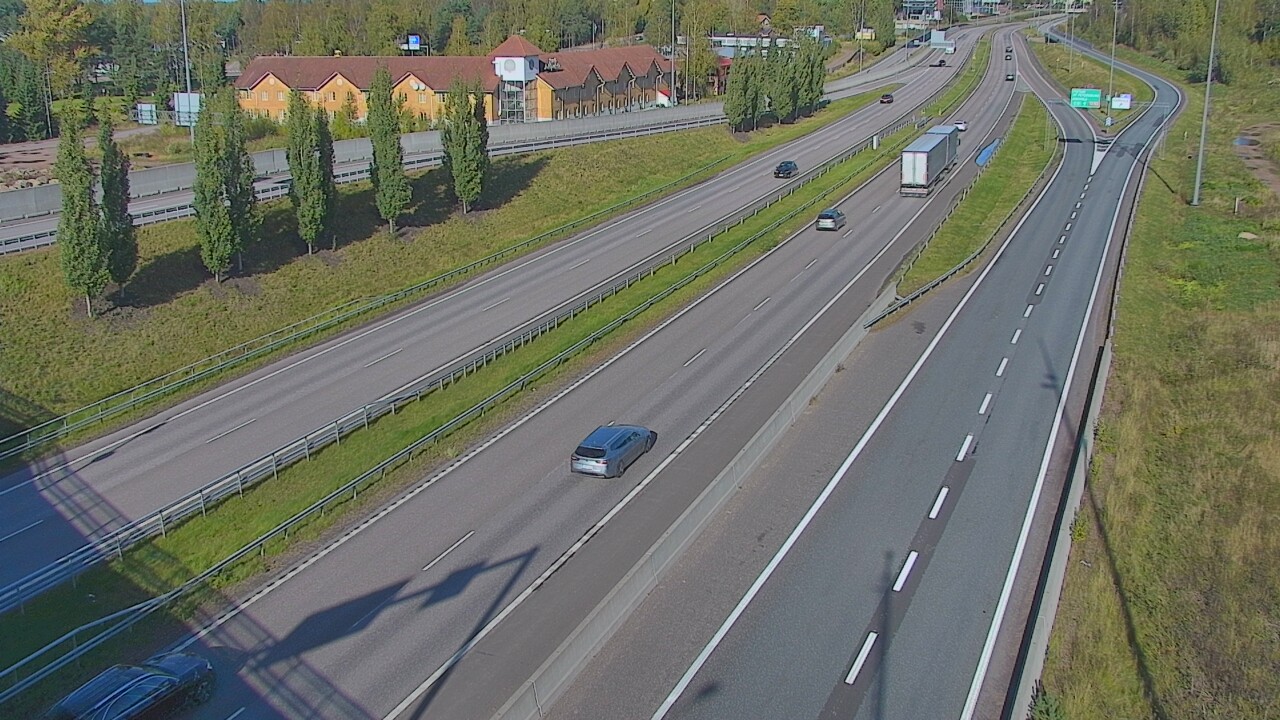 Weather Camera Image Väg 7 Kotka, Jumalniemi, Kotka, Kymenlaakso