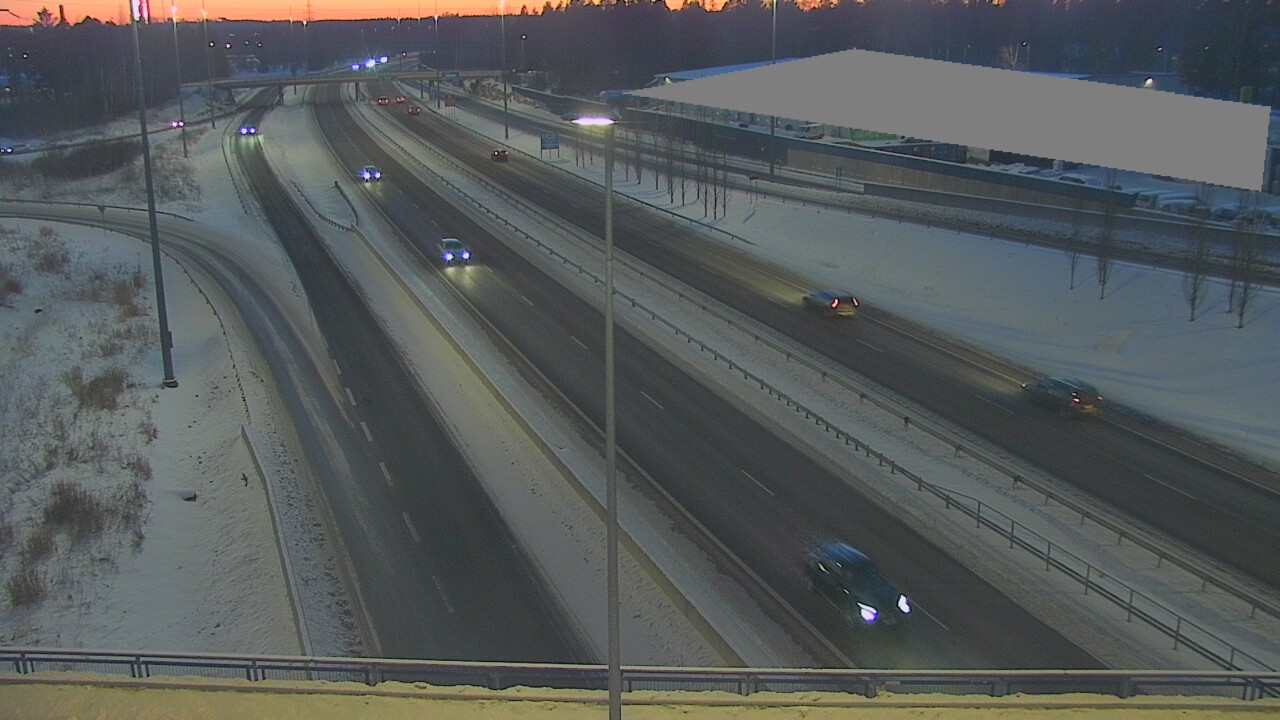 Weather Camera Image Väg 7 Kotka, Jumalniemi, Kotka, Kymenlaakso