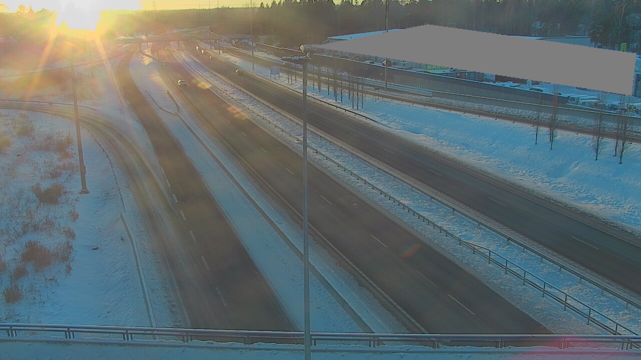 Weather Camera Image Väg 7 Kotka, Jumalniemi, Kotka, Kymenlaakso