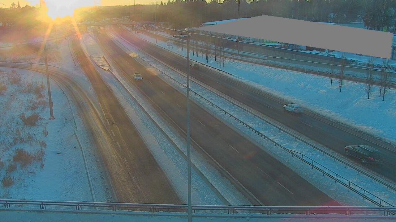 Weather Camera Image Väg 7 Kotka, Jumalniemi, Kotka, Kymenlaakso