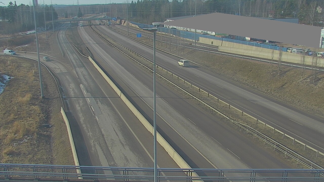 Weather Camera Image Väg 7 Kotka, Jumalniemi, Kotka, Kymenlaakso