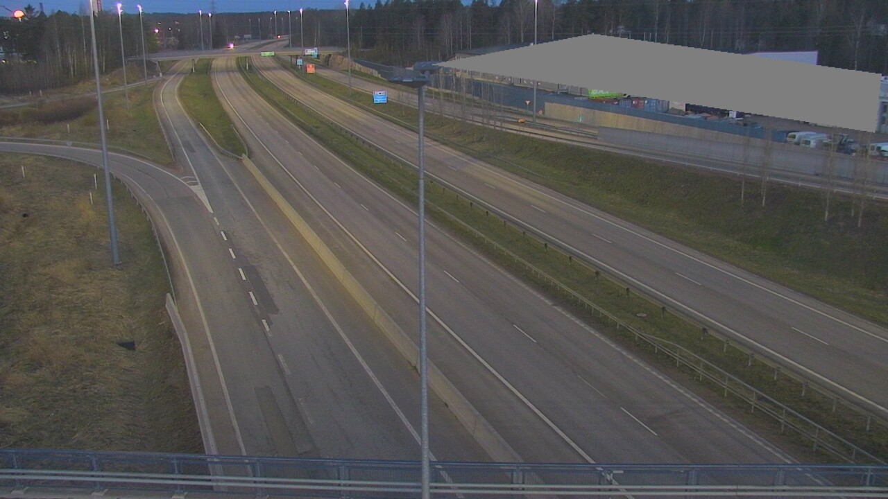 Weather Camera Image Väg 7 Kotka, Jumalniemi, Kotka, Kymenlaakso