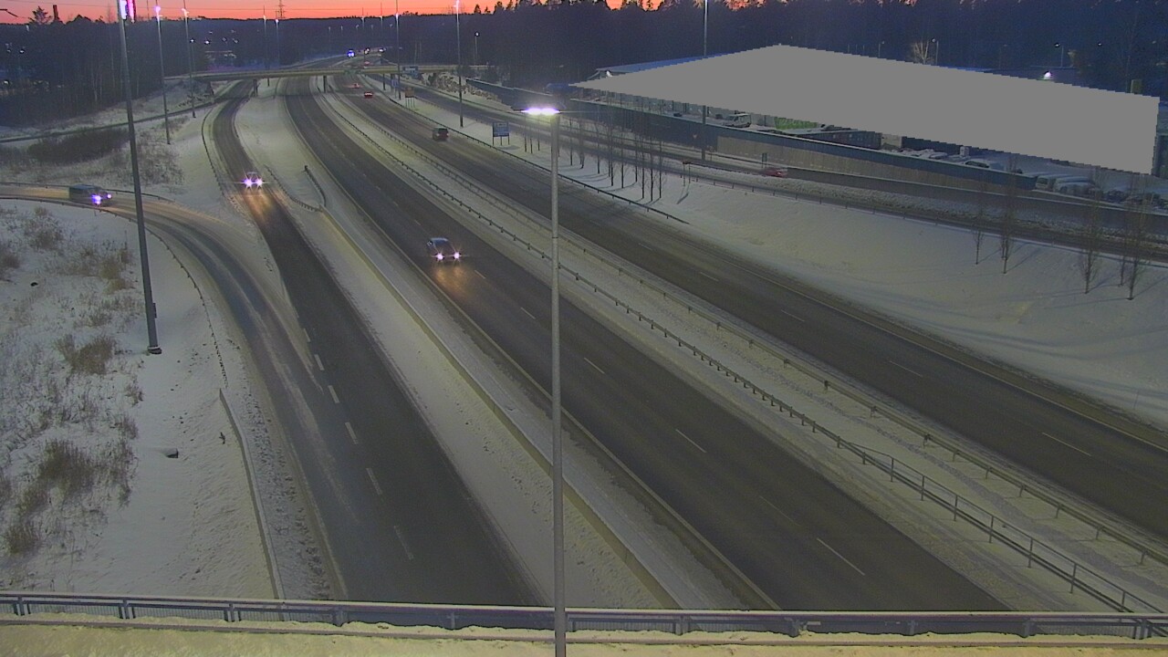 Weather Camera Image Väg 7 Kotka, Jumalniemi, Kotka, Kymenlaakso