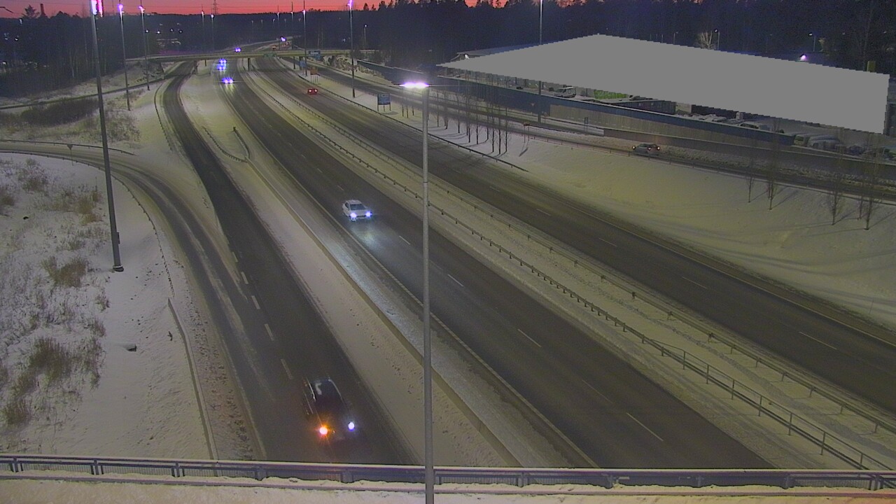 Weather Camera Image Väg 7 Kotka, Jumalniemi, Kotka, Kymenlaakso