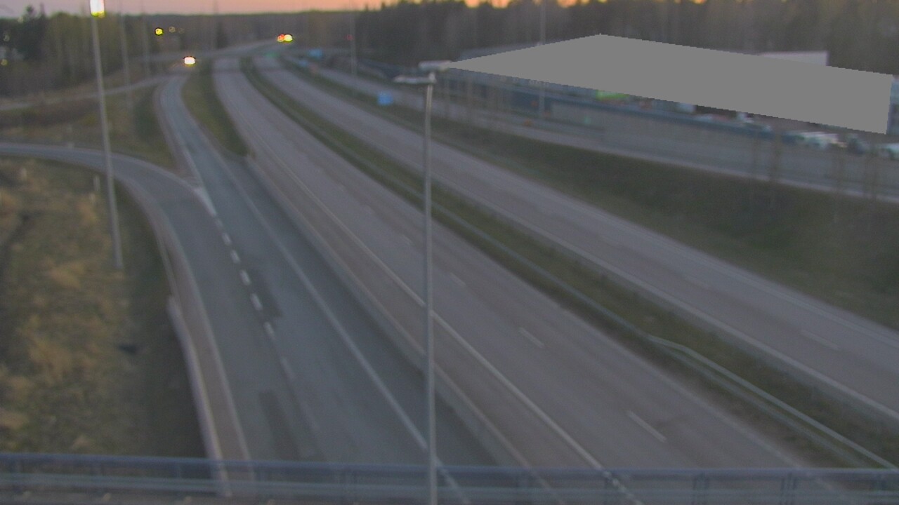 Weather Camera Image Väg 7 Kotka, Jumalniemi, Kotka, Kymenlaakso