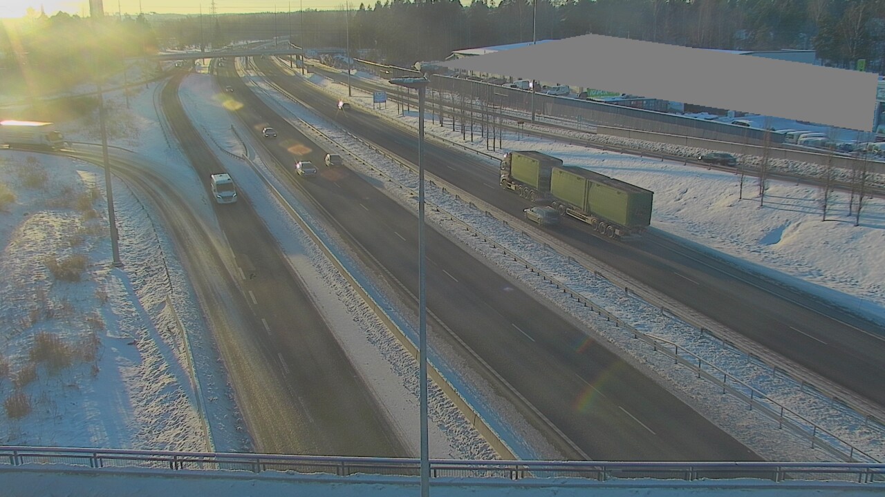 Weather Camera Image Väg 7 Kotka, Jumalniemi, Kotka, Kymenlaakso