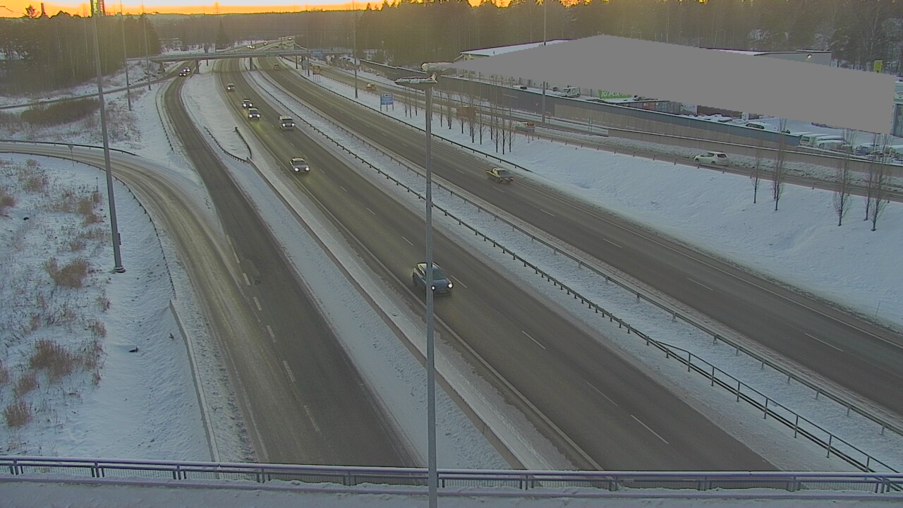 Weather Camera Image Väg 7 Kotka, Jumalniemi, Kotka, Kymenlaakso