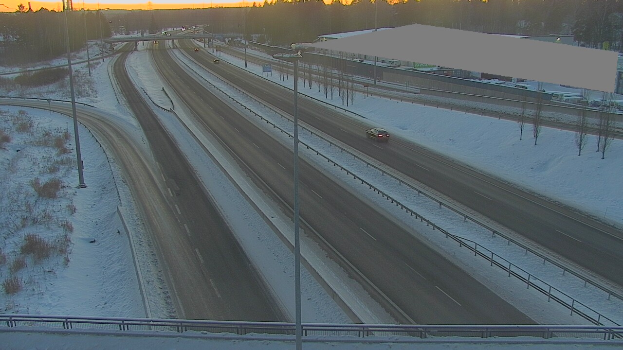 Weather Camera Image Väg 7 Kotka, Jumalniemi, Kotka, Kymenlaakso