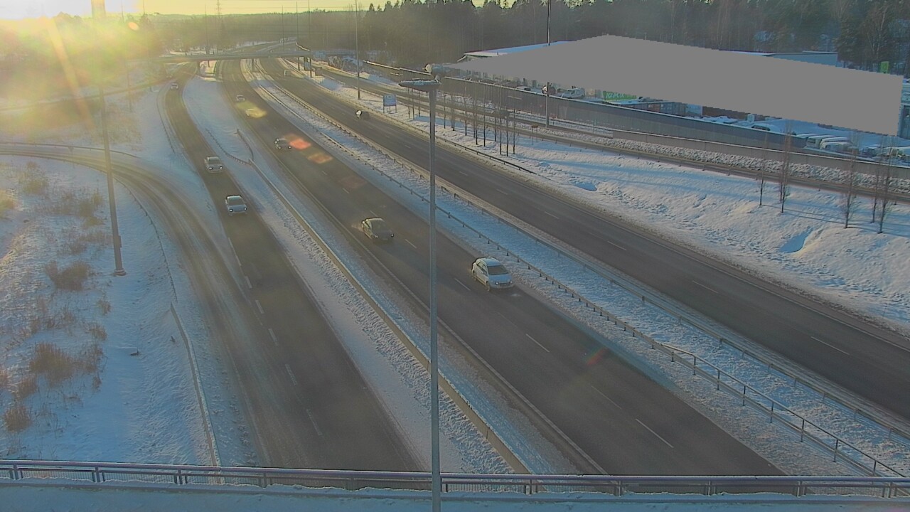 Weather Camera Image Väg 7 Kotka, Jumalniemi, Kotka, Kymenlaakso