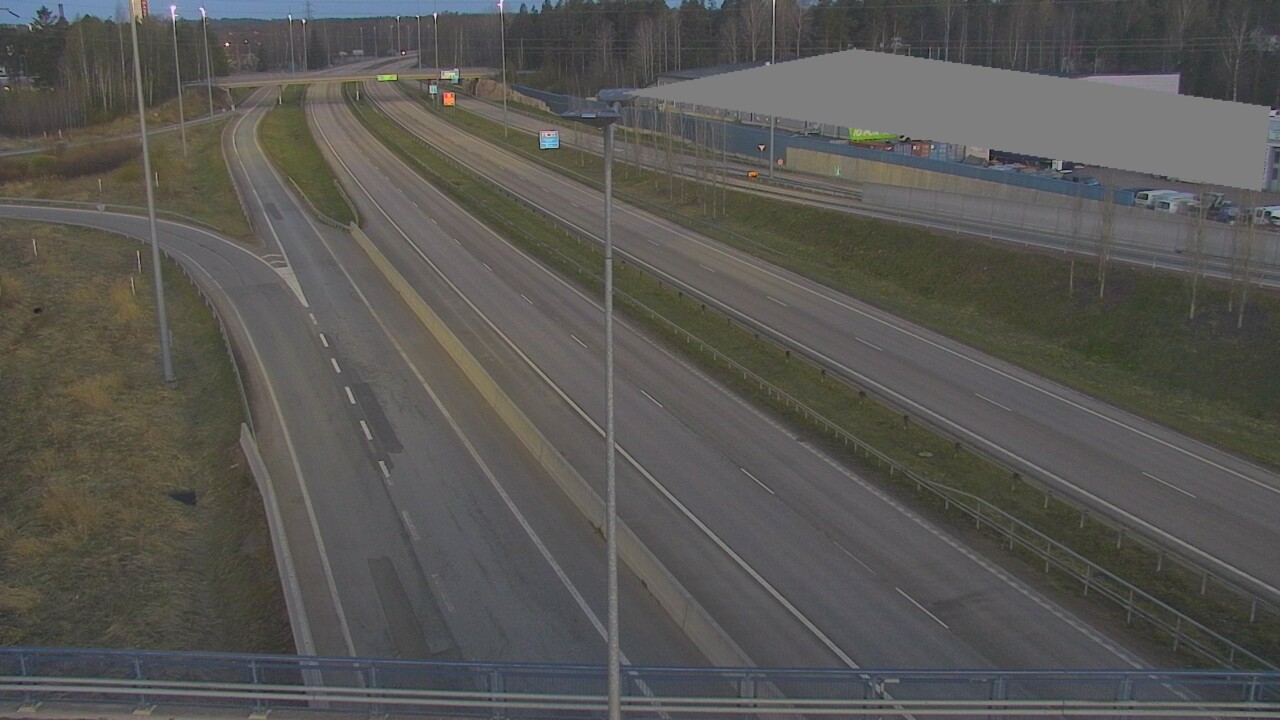 Weather Camera Image Väg 7 Kotka, Jumalniemi, Kotka, Kymenlaakso