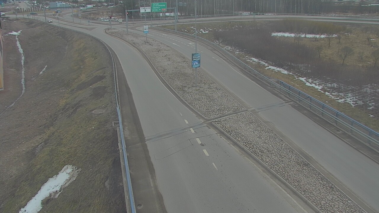 Weather Camera Image Väg 7 Kotka, Jumalniemi, Kotka, Kymenlaakso