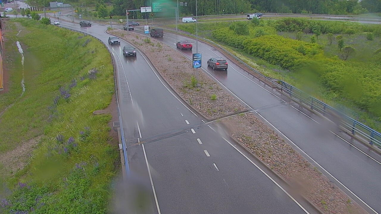 Weather Camera Image Väg 7 Kotka, Jumalniemi, Kotka, Kymenlaakso