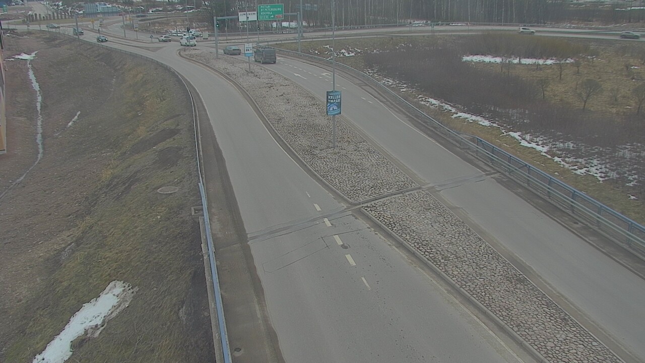 Weather Camera Image Väg 7 Kotka, Jumalniemi, Kotka, Kymenlaakso