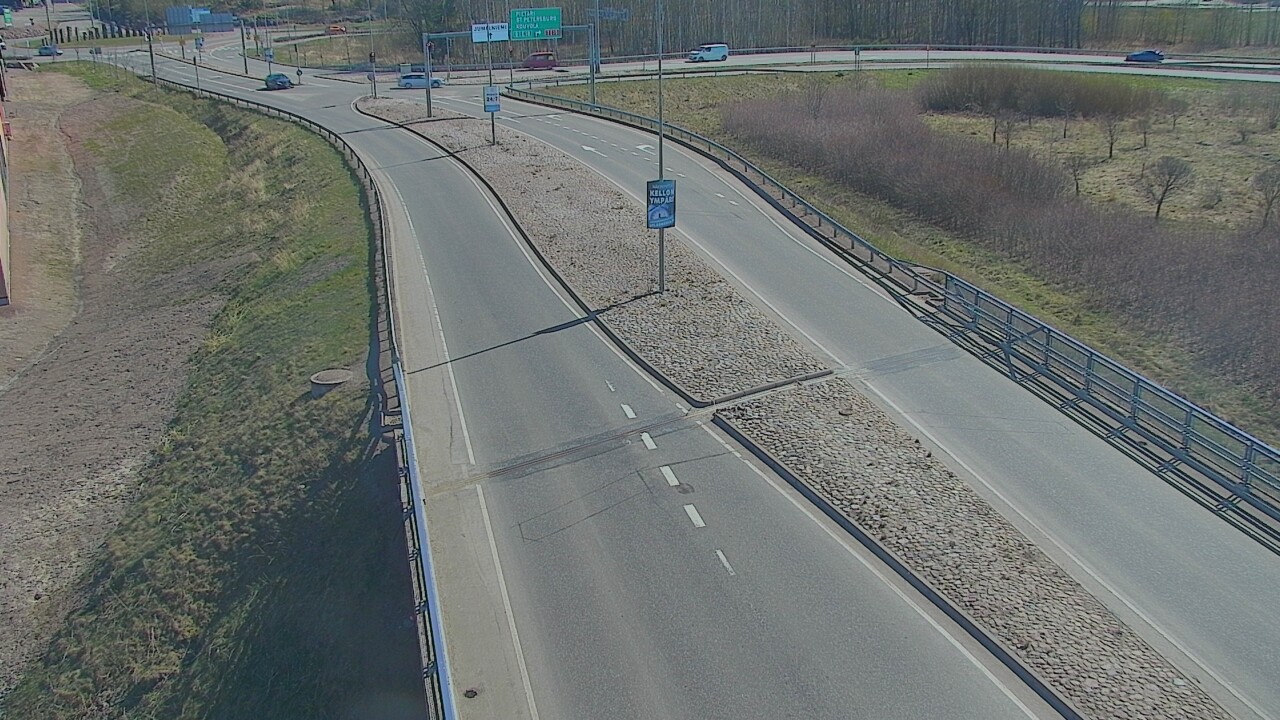 Weather Camera Image Väg 7 Kotka, Jumalniemi, Kotka, Kymenlaakso