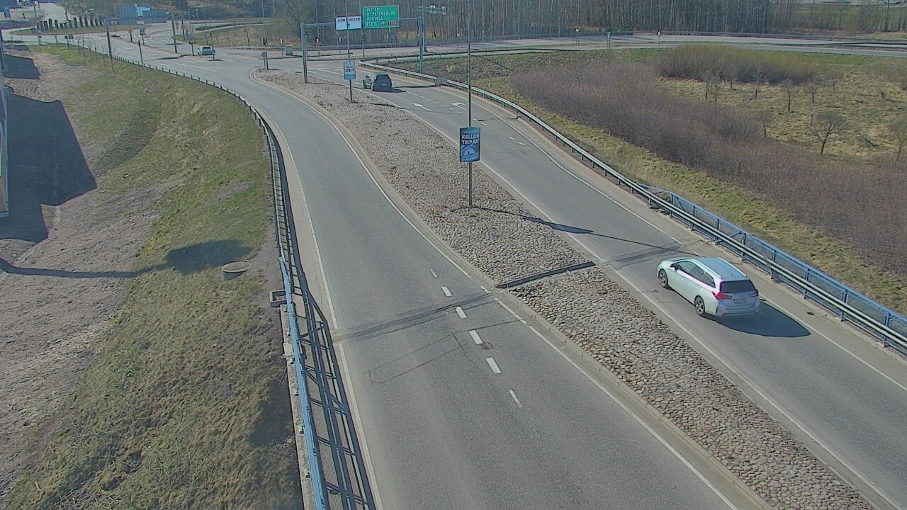 Weather Camera Image Väg 7 Kotka, Jumalniemi, Kotka, Kymenlaakso