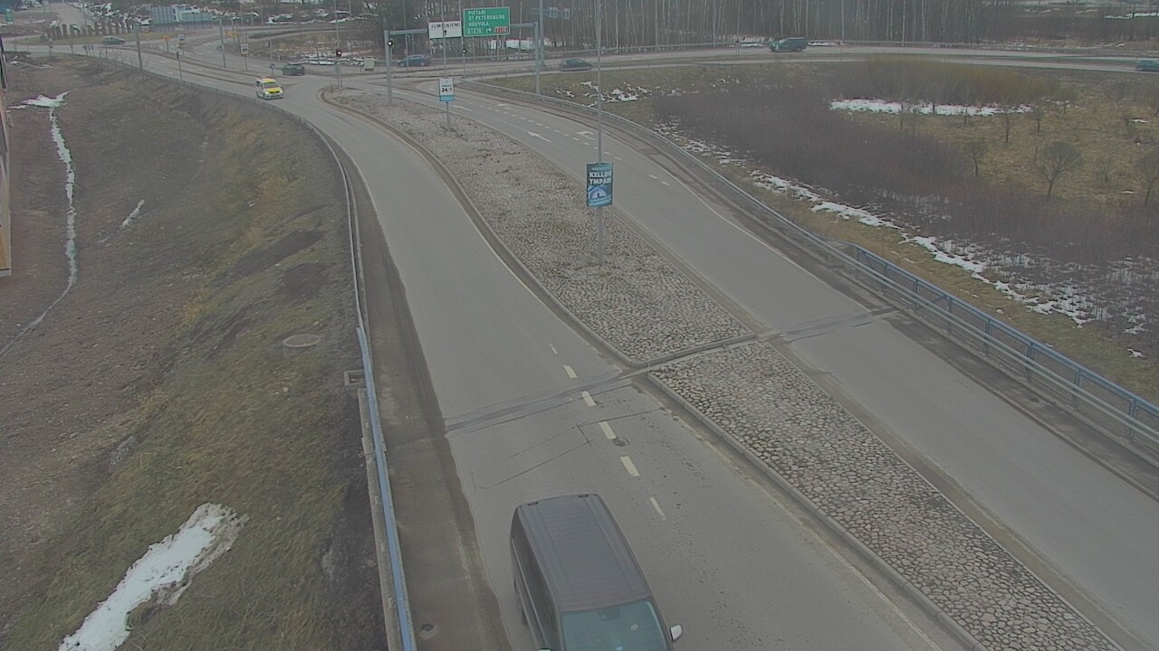 Weather Camera Image Väg 7 Kotka, Jumalniemi, Kotka, Kymenlaakso