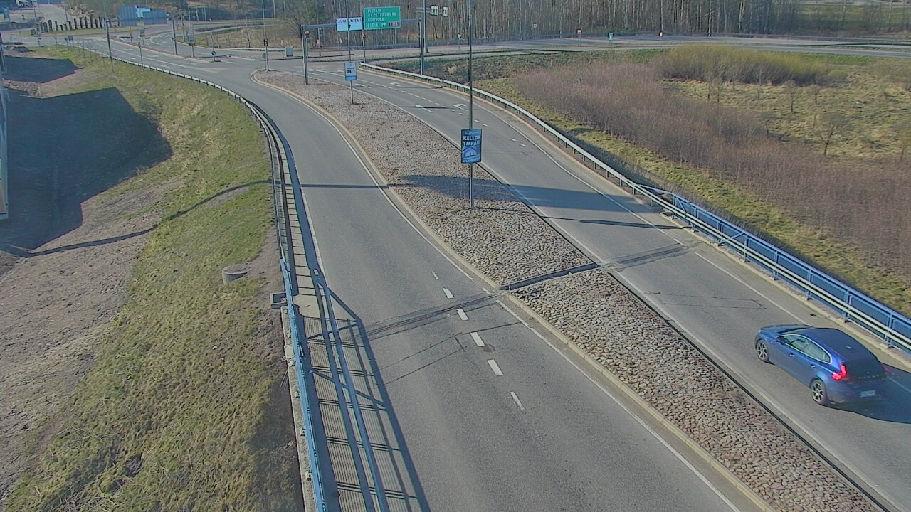 Weather Camera Image Väg 7 Kotka, Jumalniemi, Kotka, Kymenlaakso
