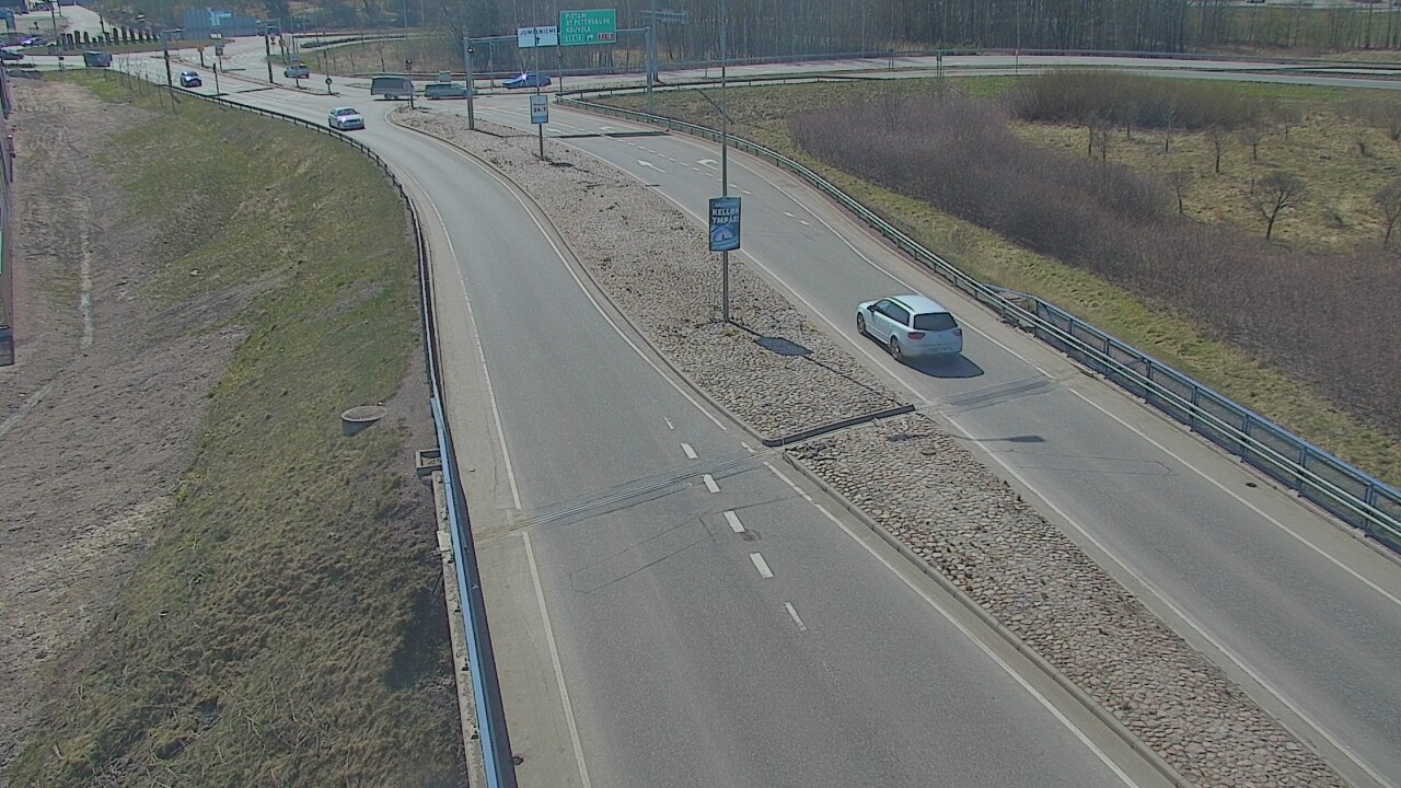 Weather Camera Image Väg 7 Kotka, Jumalniemi, Kotka, Kymenlaakso