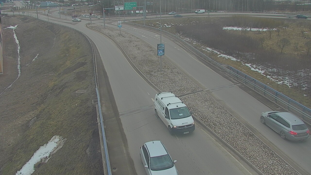 Weather Camera Image Väg 7 Kotka, Jumalniemi, Kotka, Kymenlaakso