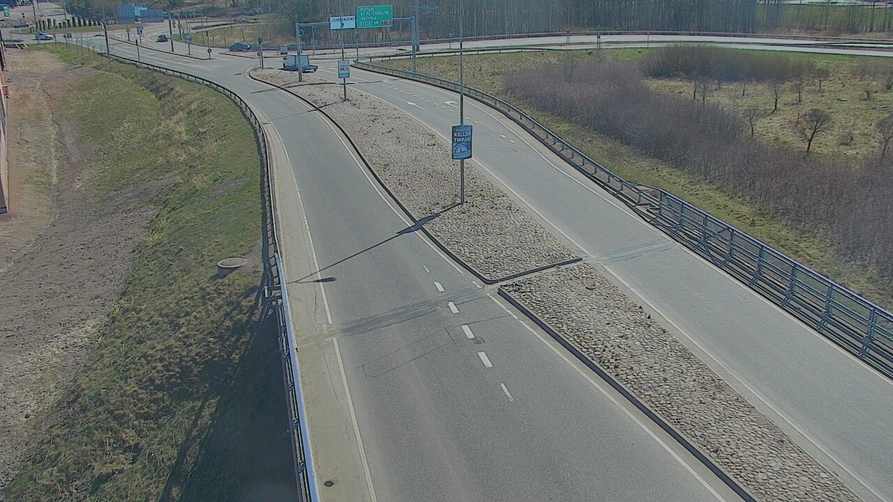 Weather Camera Image Väg 7 Kotka, Jumalniemi, Kotka, Kymenlaakso