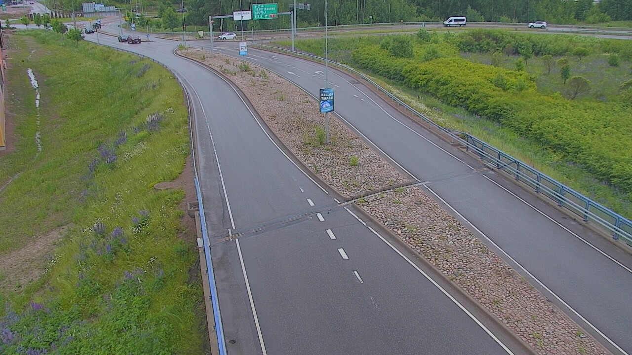 Weather Camera Image Väg 7 Kotka, Jumalniemi, Kotka, Kymenlaakso