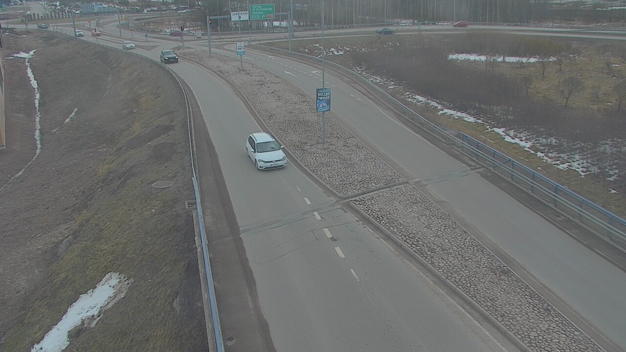 Weather Camera Image Väg 7 Kotka, Jumalniemi, Kotka, Kymenlaakso