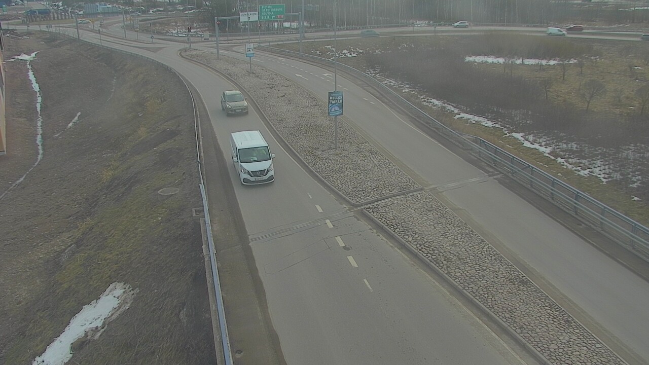 Weather Camera Image Väg 7 Kotka, Jumalniemi, Kotka, Kymenlaakso