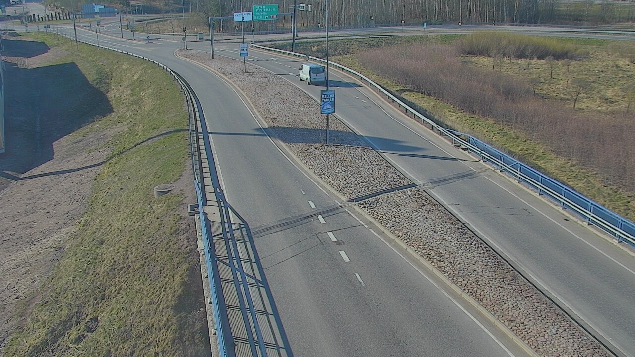 Weather Camera Image Väg 7 Kotka, Jumalniemi, Kotka, Kymenlaakso